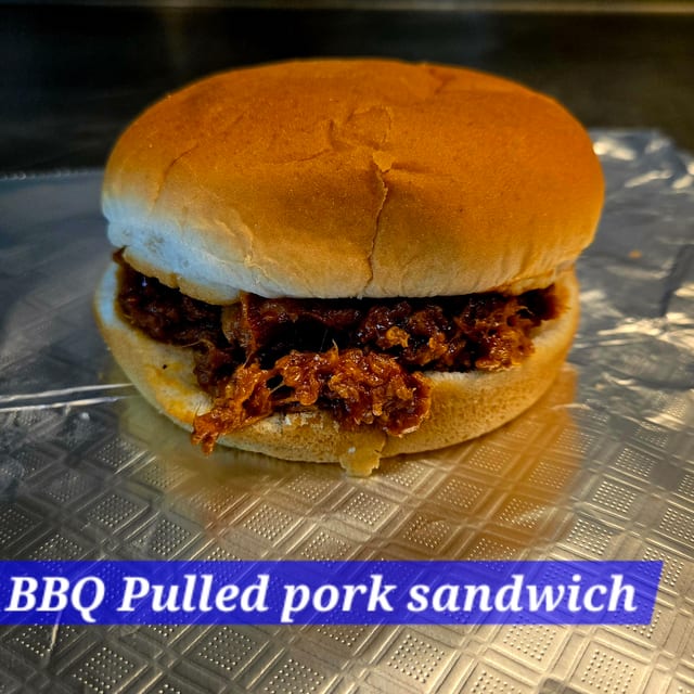 Pulled Pork Sandwich.